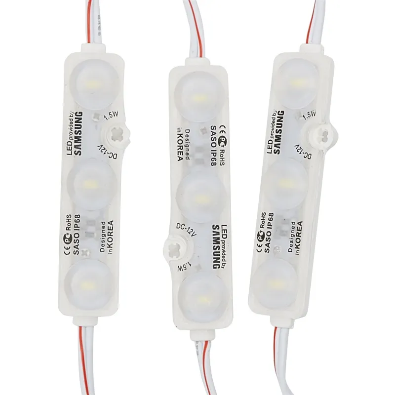 SMD 5630 5730 3LED Moduły LED do sklepu LED przednie okno Moduł LED Moduł światła Wtryska IP68 Wodoodporny pasek Light334H