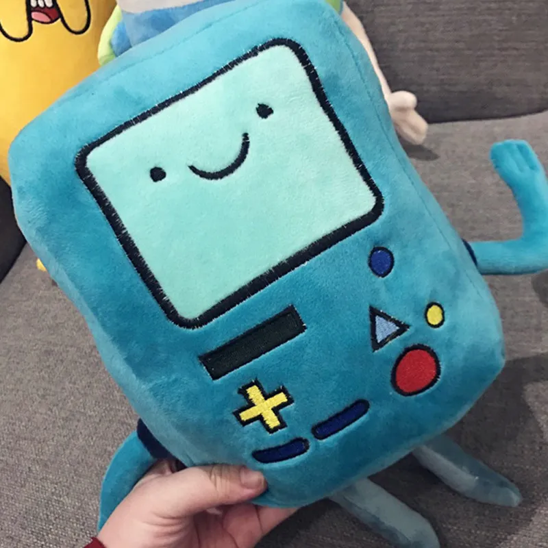 Grande taille Adventure Time jouets en peluche Finn Jake BMO doux peluche poupées fournitures de fête fille garçon cadeaux d'anniversaire Y2007031775174