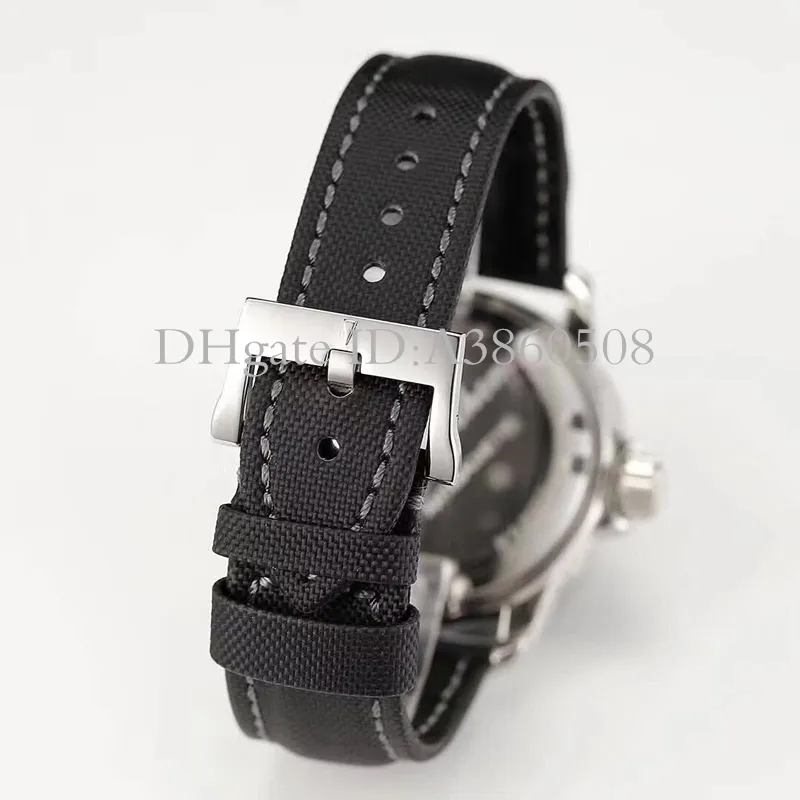 Lichtgevende vijftig vadems kijken 50 vadems Japanse Miyota 8215 Automatische mechanische heren horloges Sport Hoge kwaliteit horloges Montre254Y