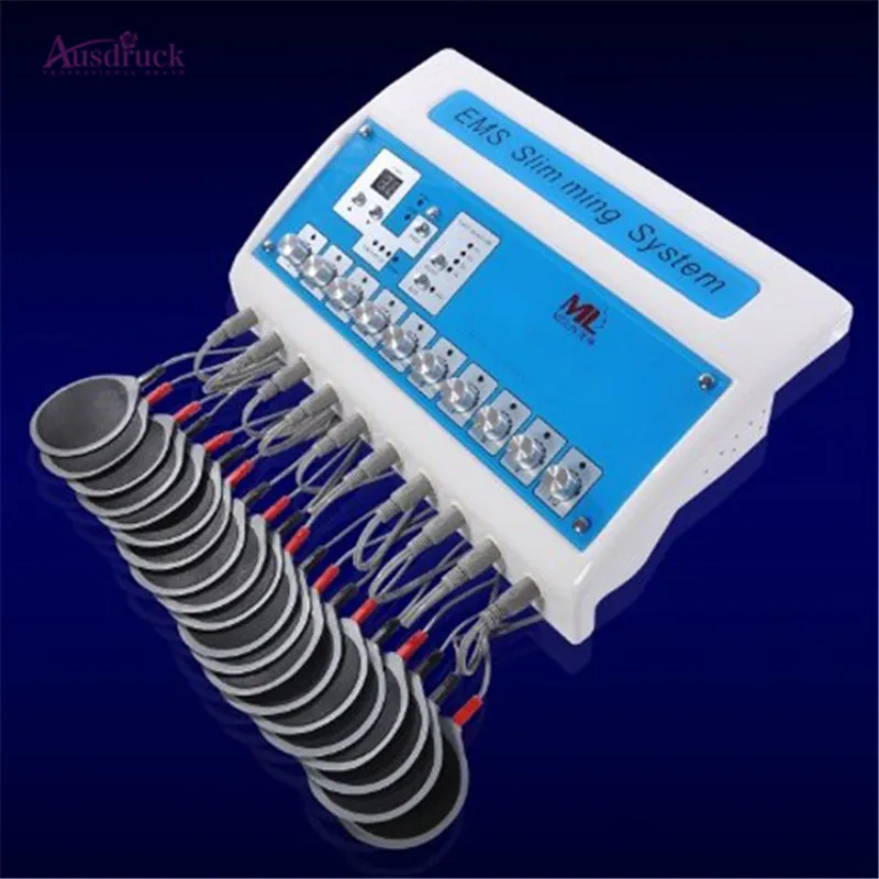 세금 무료 다기능 전기 근육 자극 슬리밍 EMS 몸체 모양 유방 향상 건강 기계 Microcurrent Bio