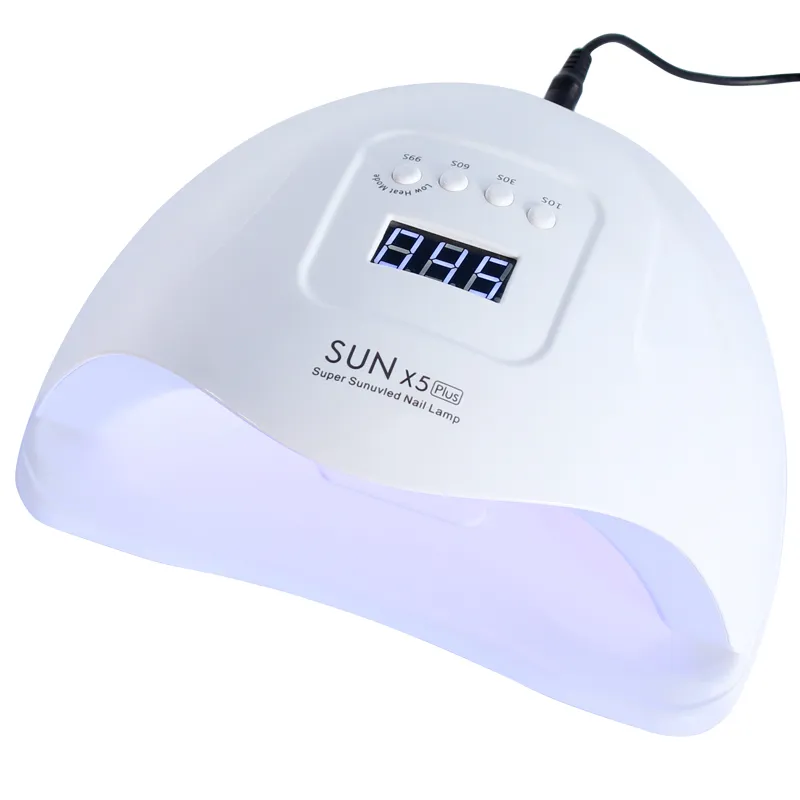 Asciugacapelli UV LED 24/54 / 84W Lampada polimerizzante smalto gel con timer inferiore Display LCD Lampada ad asciugatura rapida unghie Strumenti manicure CY200512