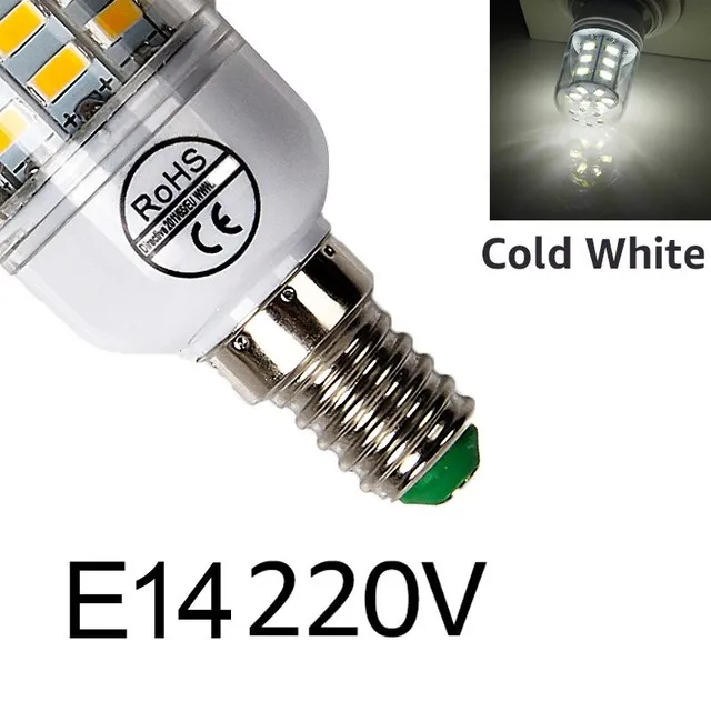 LEDランプロットLEDライト220V LED Bulb 48 56 69LEDSコーンライトSMD 5730 LAMPADAホームデコレーションのためのちらつきのライトなし