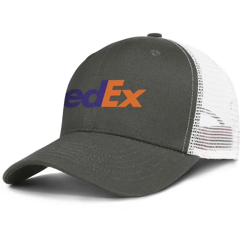 Fedex Express Symbol Logo Herren und Damen verstellbare Trucker Meshcap Custom Vintage Custom stilvolle Baseballmützen Nascar Denny Hamlin172S