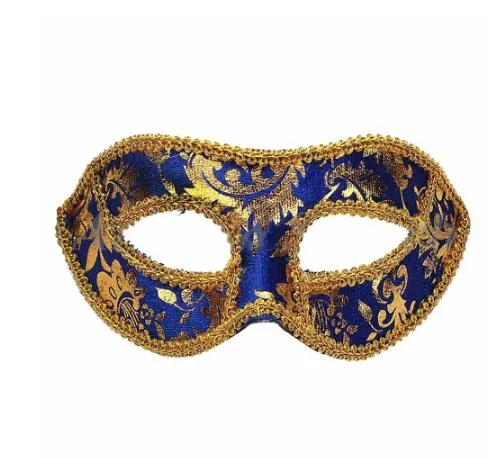 Halloween maska ​​wenecka masquerade Halloween maski przerażające tusz do rzęs Halloweenowa maska ​​weselna Kamen impreza Drop252o
