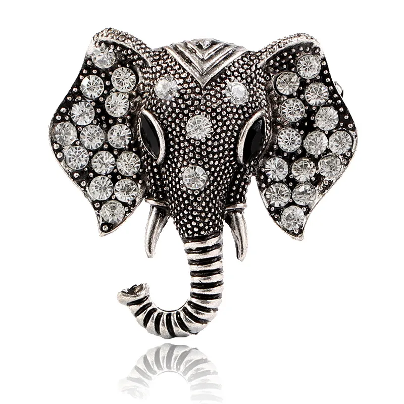 European and American Vintage brooches explode cute animal pins NEW elephant high-end Brooches