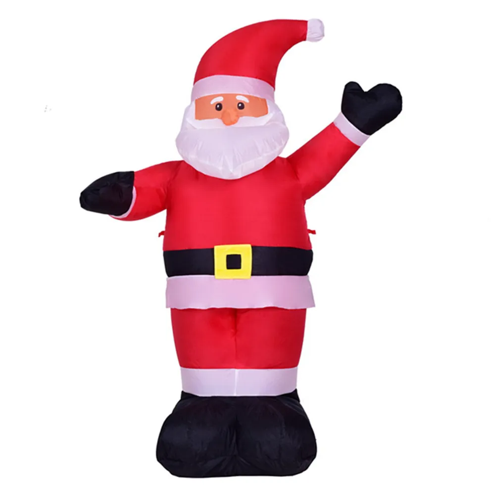 Giant Inflatable Santa Claus Outdoors Christmas Decorations for Home Yard Garden Decoration Merry Christmas Welcome Arches 2018263R