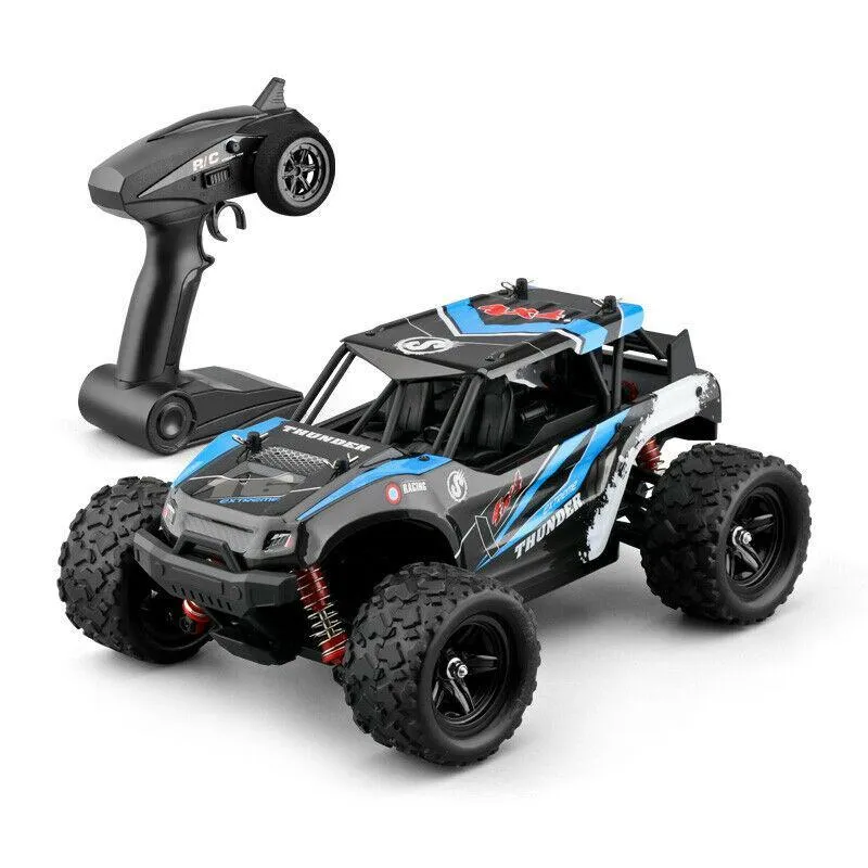 リーディングスター40mph 118スケール24G 4WD高速高速リモートコントロール大型トラックHS 1831118312 RC CAR TOYS Y20041377412297727830