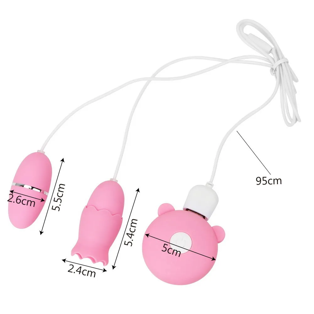 Ikoky Tepel Sucker Tong Vibrator Borst Vergroten Stimulator G Spot Clitoris Likken Stimulator Speeltjes Voor Vrouw Masturbator Y1918761080