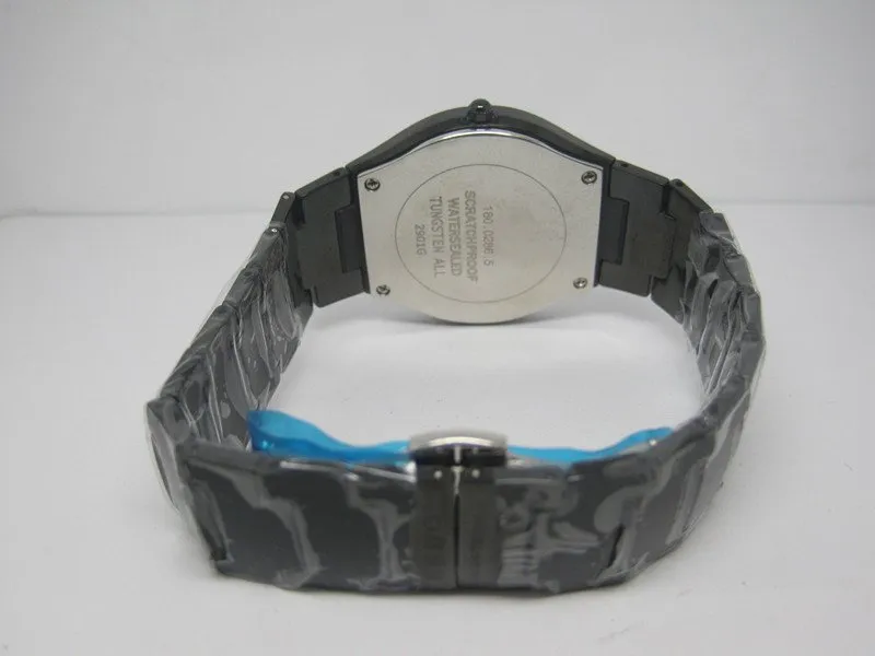 Nieuwe mode man horloge quartz uurwerk luxe horloge voor man polshorloge wolfraam stalen horloges rd16294T