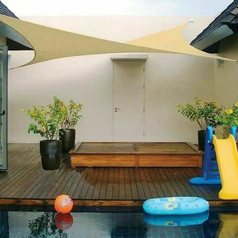 Voile d'ombrage solaire imperméable pour jardin extérieur, auvent de couverture de Patio, tente 212C, 360x290cm
