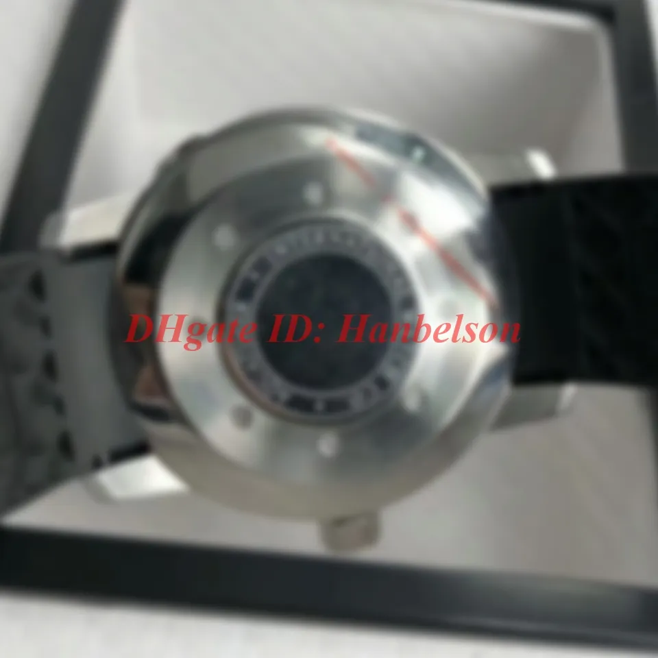 Luxusuhr IW356811 horloges FAMILIE orologio di lusso mannen mechanische automatische uhr Sport Rubber horlogeband wit gezicht Watches2454