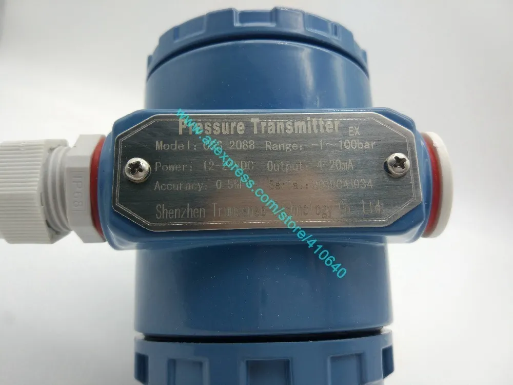 -1 to 100bar Pressure transmitter (4)