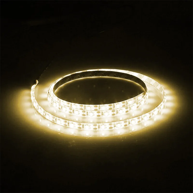 5V 50cm 1m 2m 3m 4m 5m USB -kabelkraft LED -strip Ljuslampa SMD 3528 Jul skrivbordsdekor Lamptejp för TV -bakgrundsbelysning Wat3475