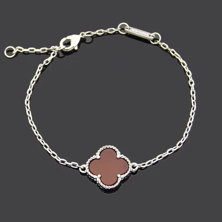 Bracciale con pendente mini fiore di alta qualità nuovo arrivo con pietra naturale regalo di gioielli regalo di nozze da donna9876490