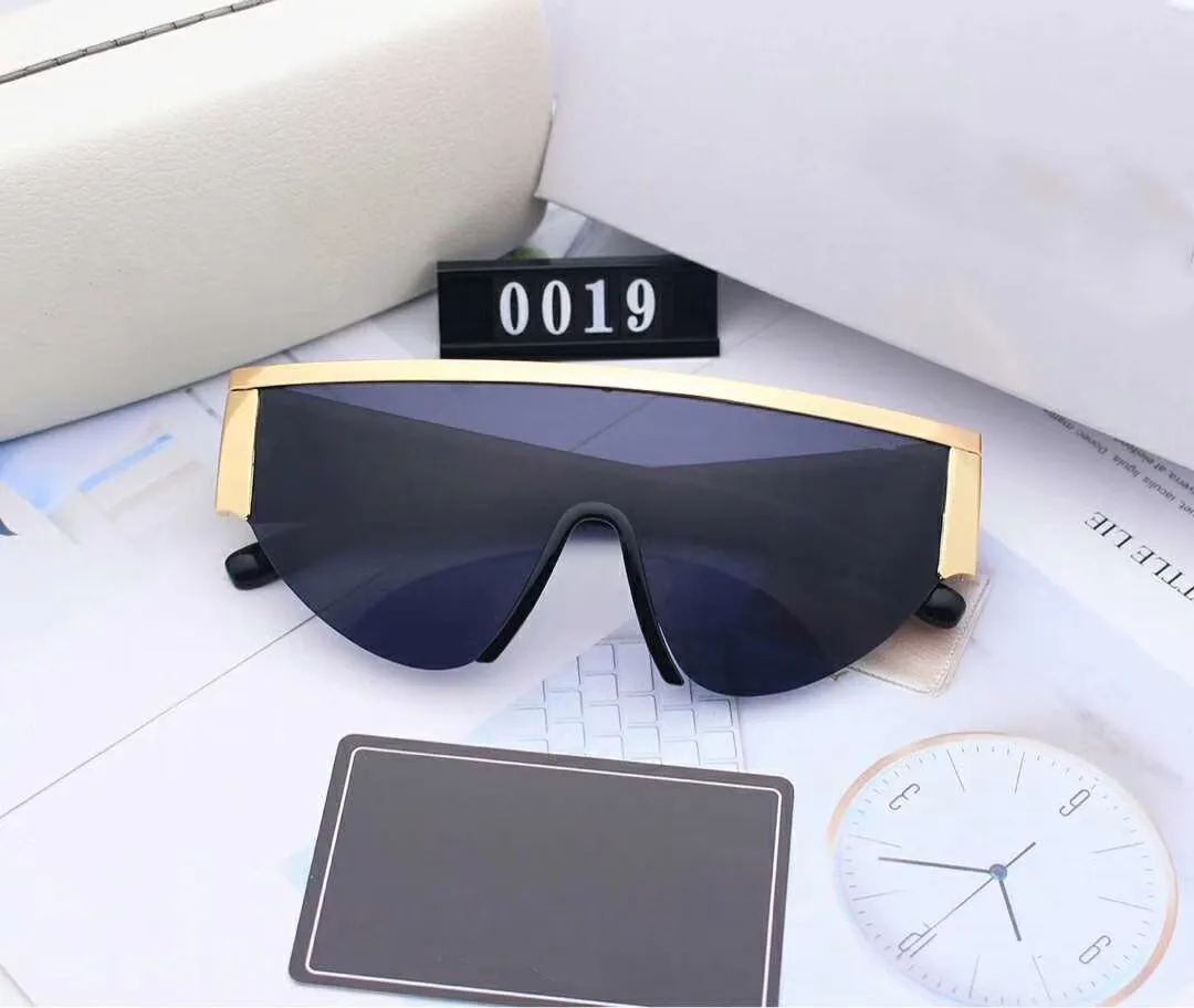 Nowe letnie okulary przeciwsłoneczne napędzające okulary przeciwsłoneczne dla męskiej kobiety plaża 0019 6 kolorów Opcjonalnie wysokiej jakości306n