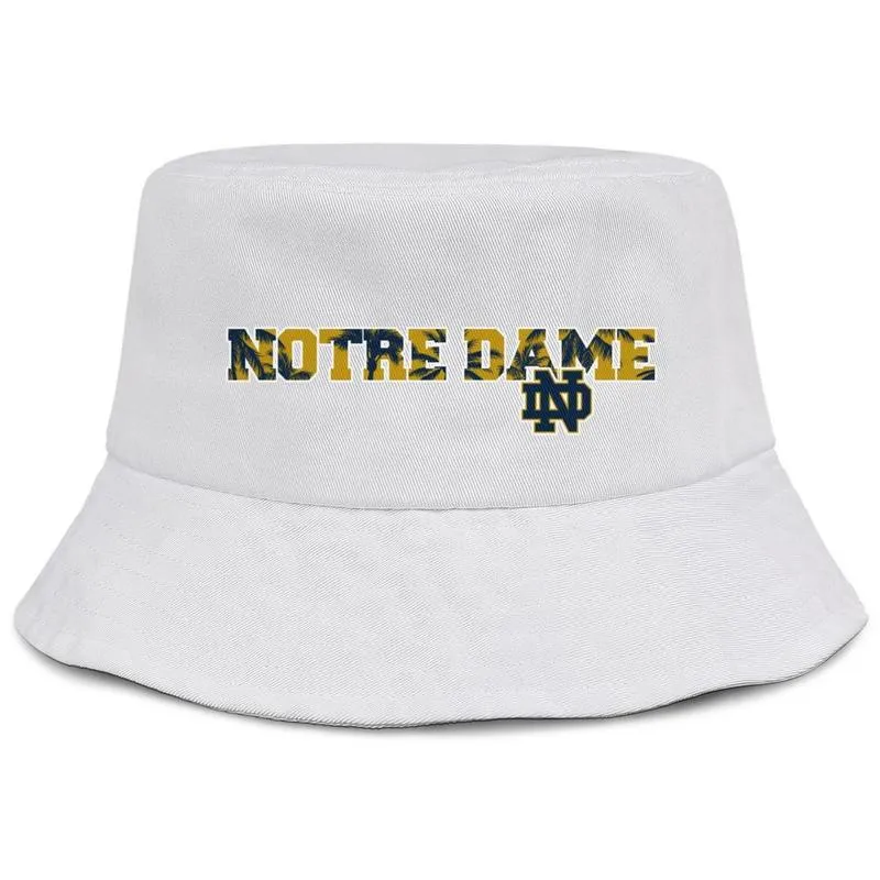 Moda Notre Dame Fighting İrlanda Futbol Logosu UNISEX Katlanabilir Kova Şapkası Serin Orijinal Balıkçı Beach Visor Bowler Cap BL1551855 satıyor