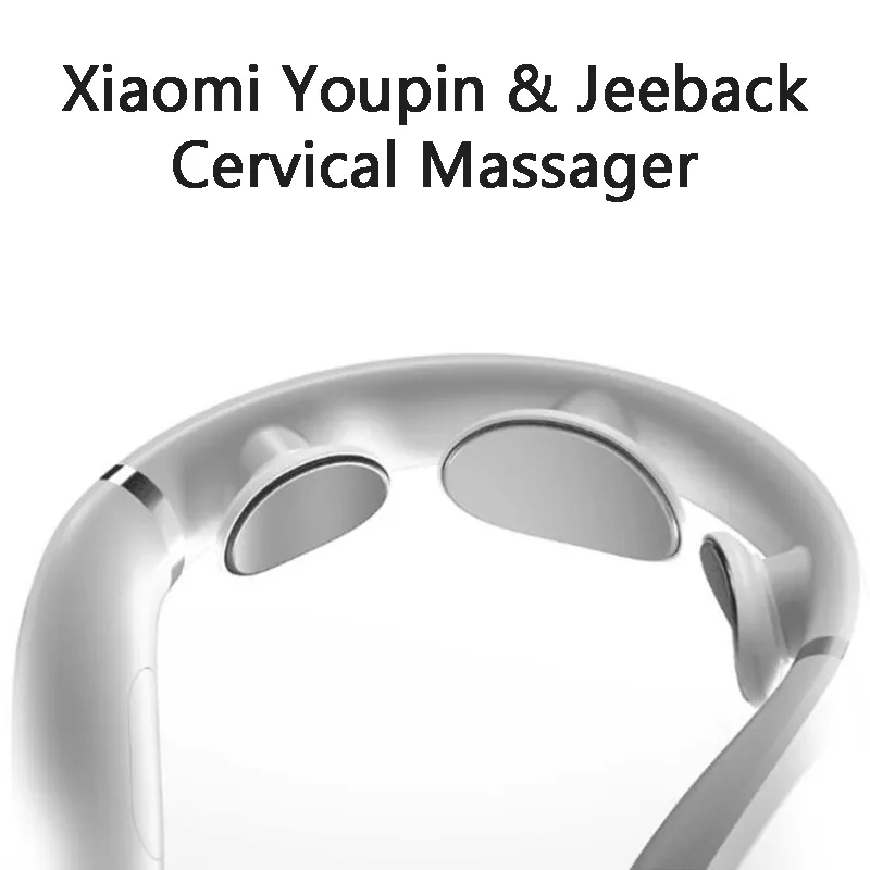 Xiaomi Youpin Jeeback Cervical Massager G2 Tens Pulse Back Neck Massager 적외선 난방 건강 관리 Mijia App 2022580에 대한 작업 작업.