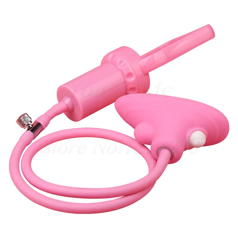 NEW 10 Speed Strong Clitoris Nipple Vibrator Vacuum Pussy Pump Vagina Pump Tongue Licking Sucking Sex Toys for Women Masturbator Y200616