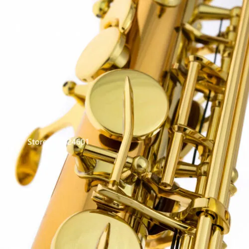 Hot Selling Yanagisawa T-WO20 BB TUNE TENOR SAXOPHONE B Flat Brass Lacquer Gold Musical Instrument Professionell Med Fodral Gratis Frakt