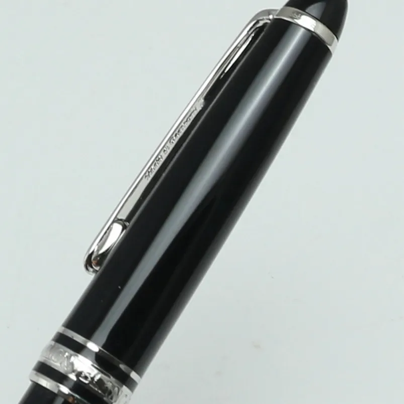 Luxury de alta calidad Meisterstcek 163 bolígrafos de resina con número de serie para escribir el diseñador de hombres en la camisa francesa adornos Jew1455199