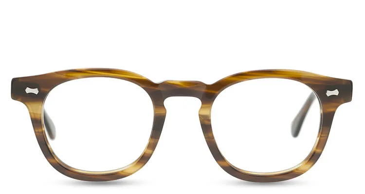 Varumärkesdesigner Eyeglass Frame Round Myopia Eyewear Optical Glasses Retro Reading Glasses American Style Men Women Spectacle Frame253f
