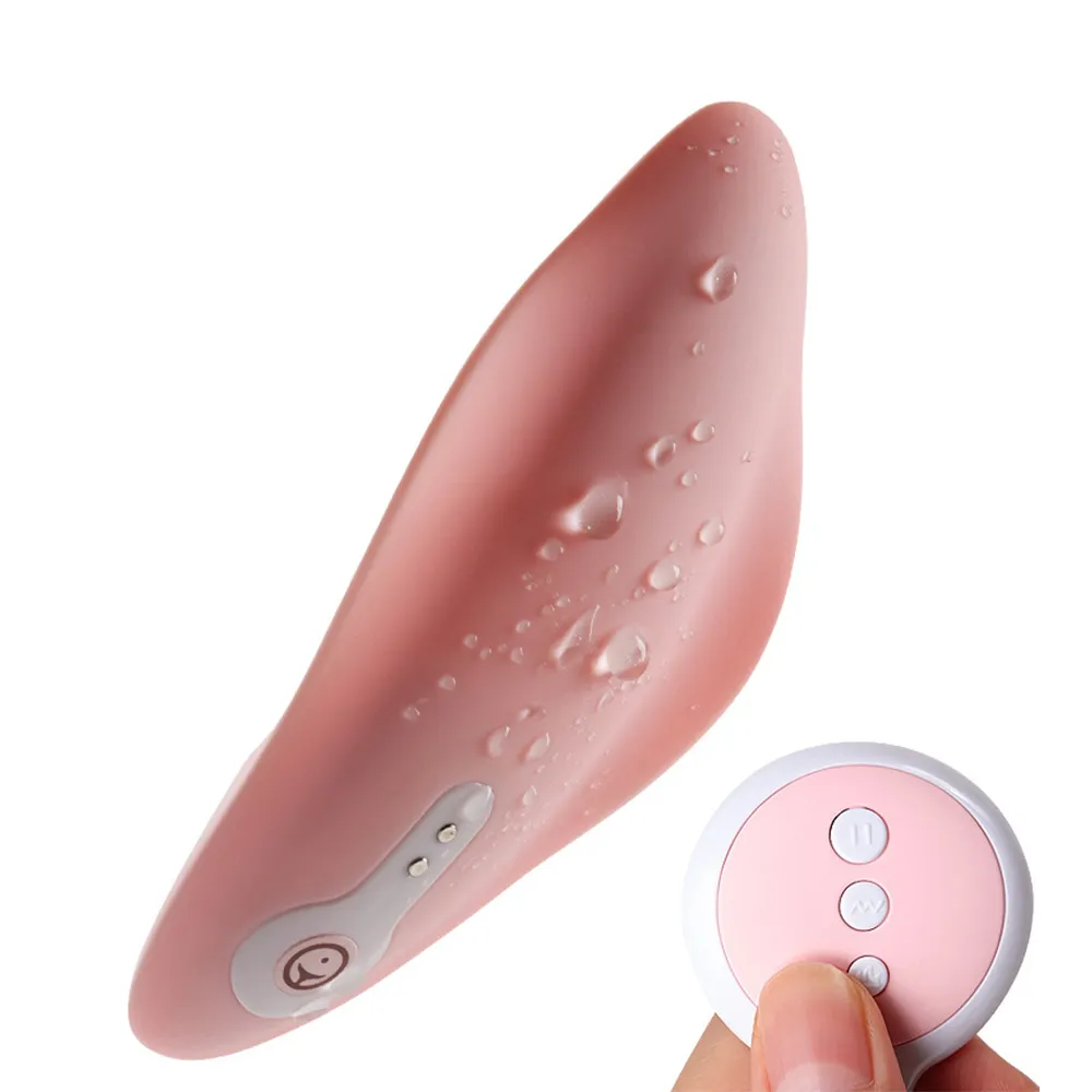 Femmina indossabile stimolazione del clitoride vibratore telecomando vibrazione masturbatore donne prodotti del sesso giocattoli del sesso adulti Sex Shop MX192249598