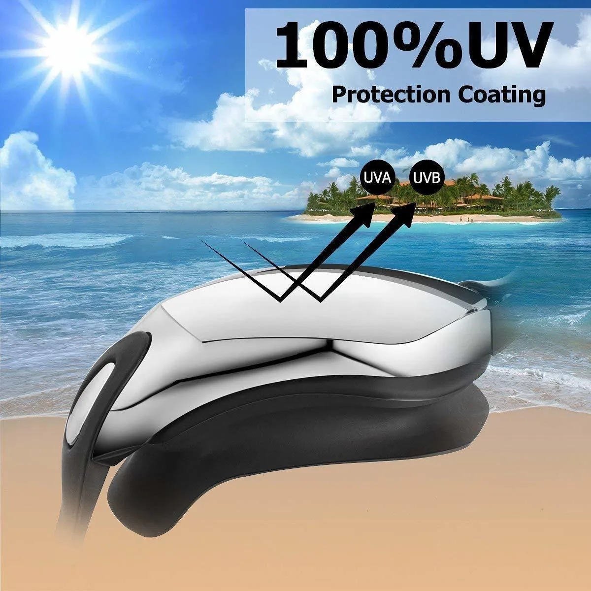 Swimming Adult Geogle Myopia Professional 5 In 1 Swim Goggles Set Anti Fog Uv Waterproof Prescription Glasses 150800 C190412012411624168