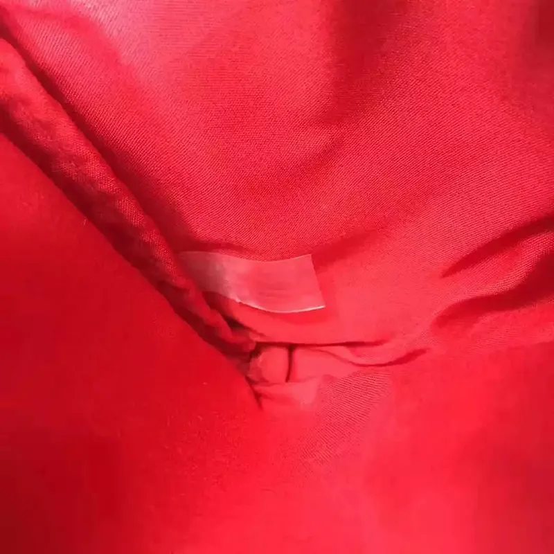 Классическая модная женская красная холщовая косметичка C, губная помада, косметический ящик для хранения туалетных принадлежностей, чехол для любимых женских предметов WOGUE vip307z