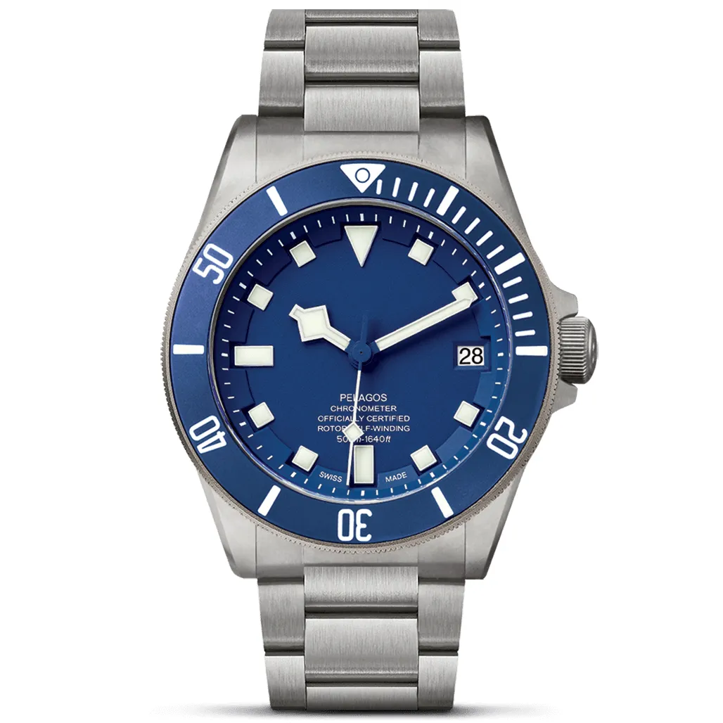 Męskie automatyczne zegarki mechaniczne klasyczny styl 43 mm pełny pasek ze stali nierdzewnej najwyższej jakości zegarek na rękę Sapphire Super Luminoin