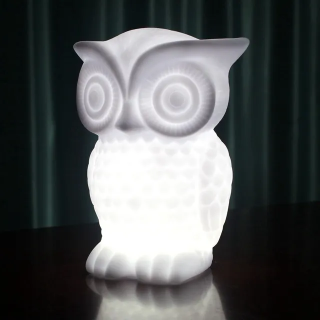 Creative Owl LED Night Light Nouveau étrange chambre de chambre à coucher lampe électronique à domicile PRODUCTION CONSTOSSIONS LIGHTS LILLING2971