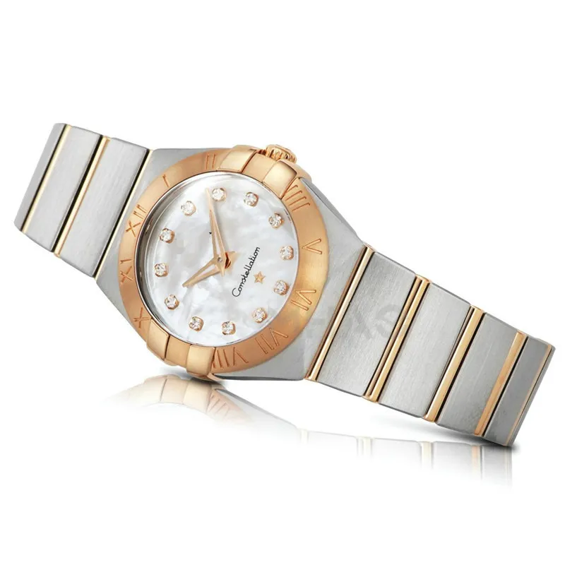 Constellation 123 20 24 60 55 001女性クラシックカジュアルウォッチトップブランドLuxury Lady Quartz Wristwatch高品質ファッションリスト272d