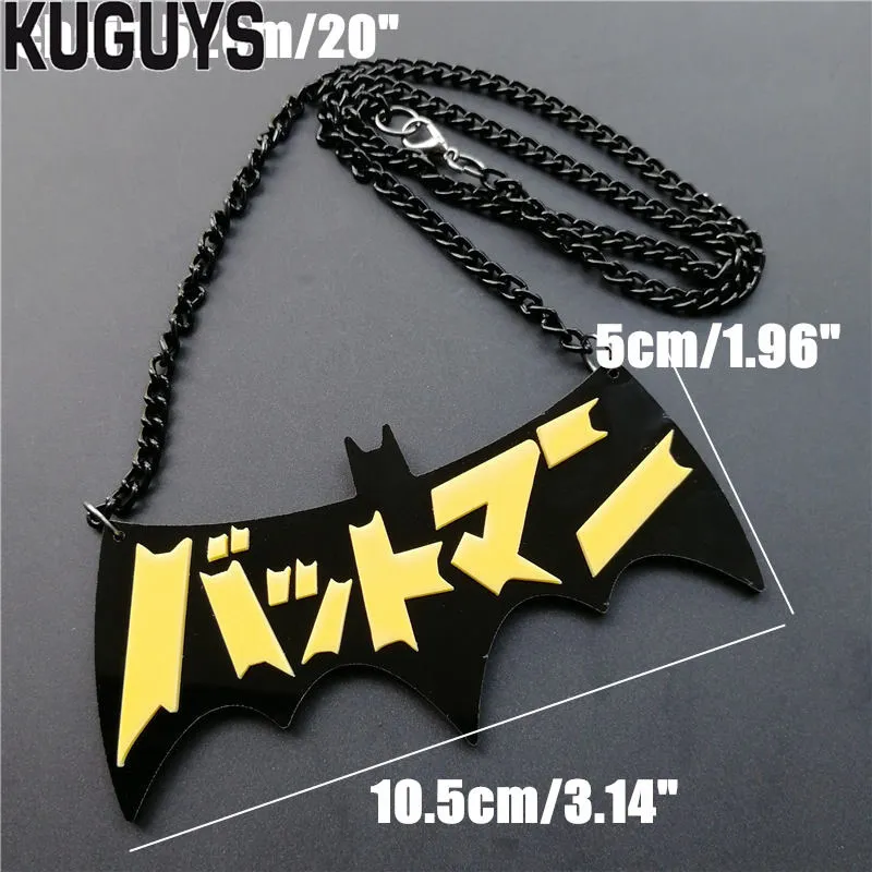 Acrylic Japanese Pendant Necklace Fashion Jewelry HipHop Accessories Sweater Chain285V