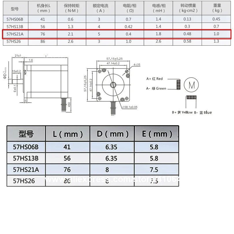 57HS21A specification