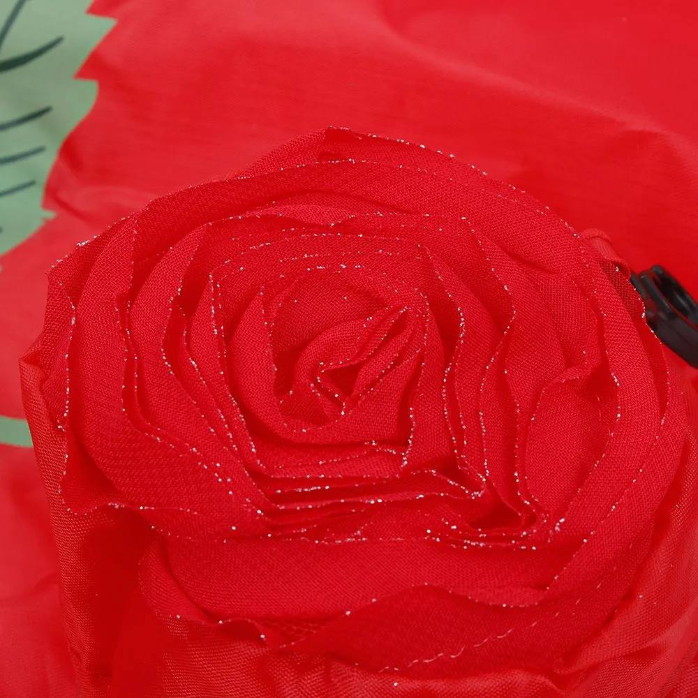 Torby na zakupy iskybob w chińskim stylu kwiaty róży torebka wielokrotnego użytku składana torba Tote Eco Storage2598
