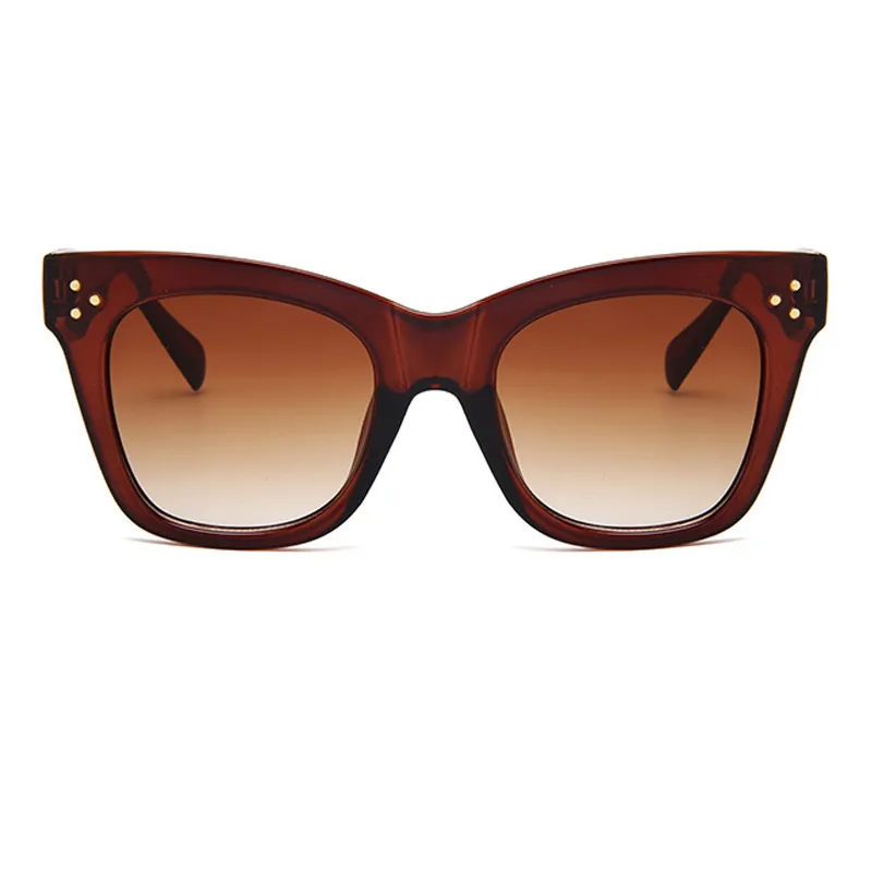 Oec cpo moda óculos de sol quadrados acessórios femininos 2020 rebites óculos de sol feminino gradiente cateye uv400 o1632866