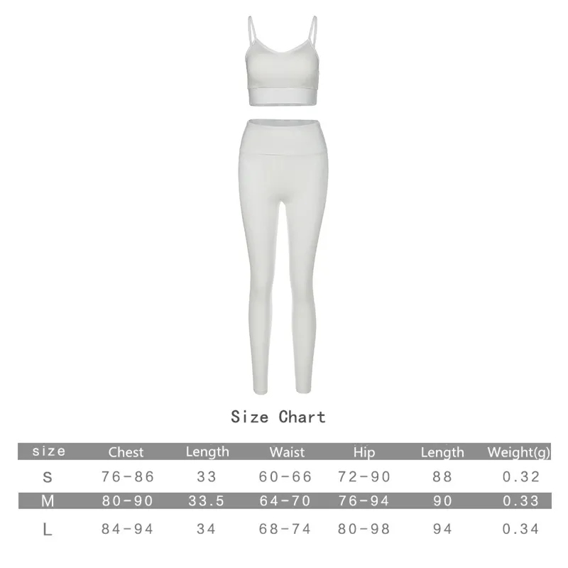 Mince Sport Ensemble Femmes Blanc Violet Deux 2 Pièces Crop Top Soutien-Gorge Taille Haute Leggings Sportsuit Tenue D'entraînement Fitness Gym Yoga Ensembles T200615