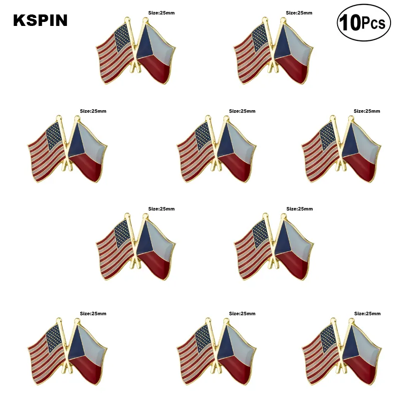 アメリカボスニアラペルピン旗バッジブローチピンバッジ 10 個ロット