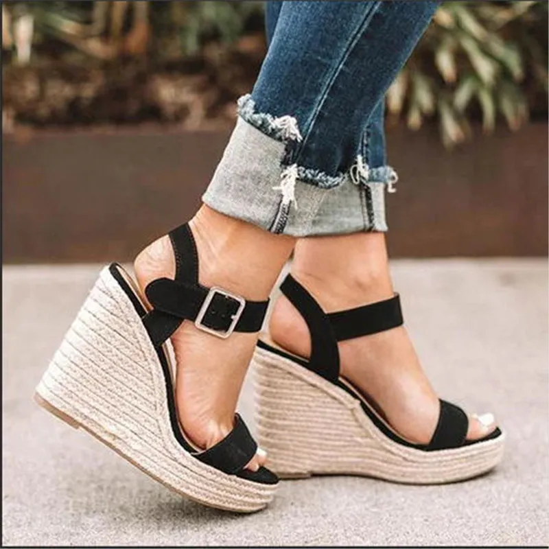 Wenyujh Летние ультра Высокие клинические каблуки мода открытый фонарь платформы лифт женщины сандалии обувь плюс размер насосов 2019 y190704