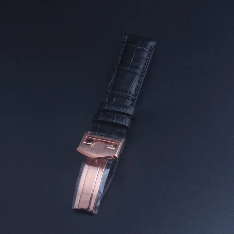 cinturino orologio in vera pelle di alta qualità cinturino nero cinturino 20mm 22mm accessori orologio da uomo IWC263x