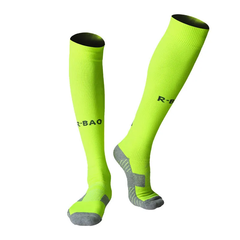 Cotton Long Soccer Socks Sports Team Compression Socks Knee High Football Socks Towel Bottom For Unisex Adult Youth top