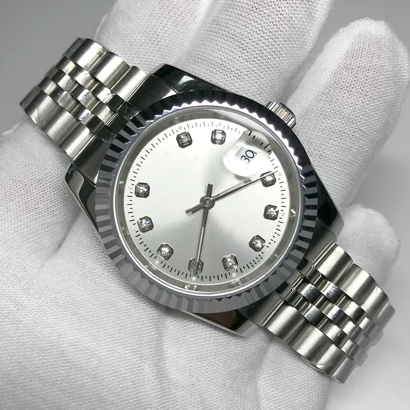 17 Цветов v3 Автомат 2813 Механические часы Men Datejust 41 -мм серебряный цифербл.