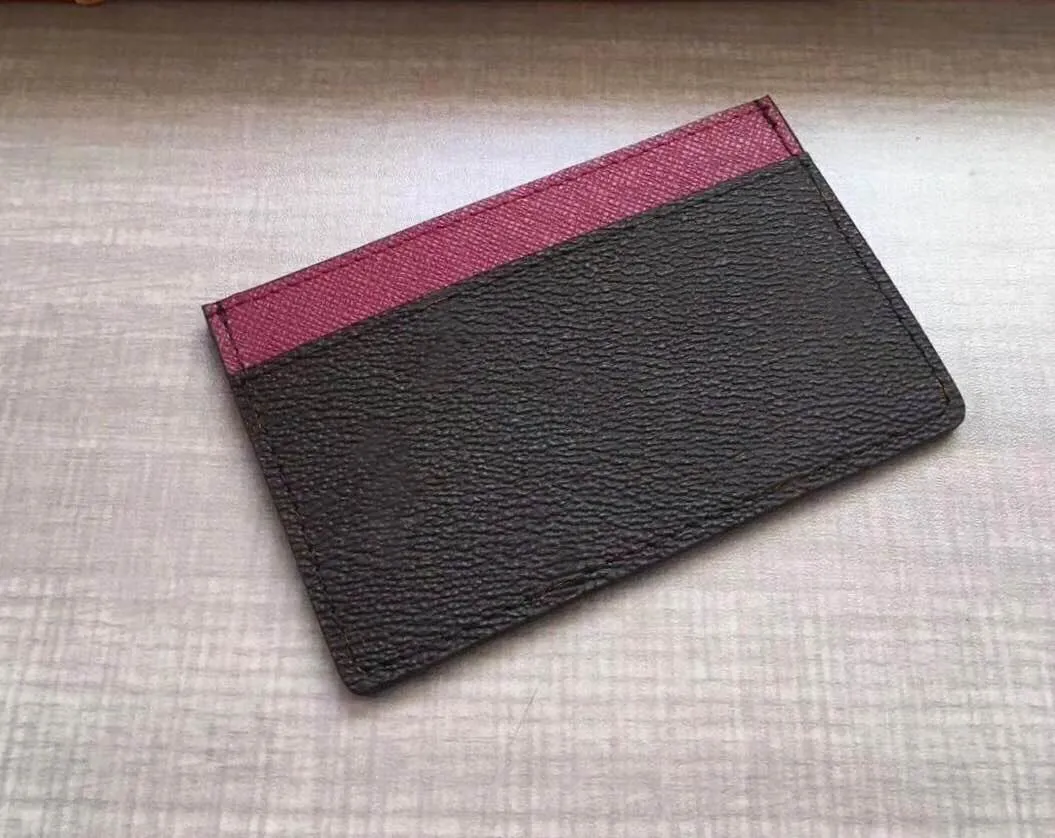 حزمة حامل بطاقة Women Women Card Wallet Ald Alder Card Case for Men Crex Card Card Mini Mini-Card Small Coin Purs09y