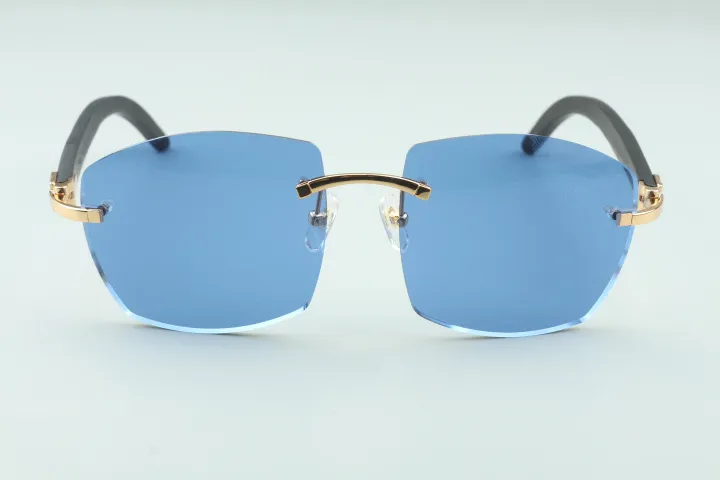 새로운 선글라스 A4189706-2 검은 나무 다리 공장 직접 최고 품질의 패션 유니esx 안경 335x