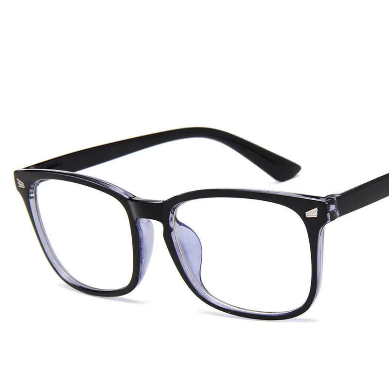 Hele-Transparante Computer Bril Voor Vrouwen Mannen Brilmontuur ARay Clear Lens Mode Brillen Oculos216M