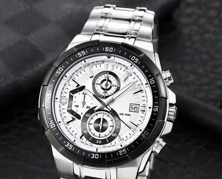 classic fashion EF-558SG-1AV MEN'S EF-535BK-1AV EF-535BK 535BK EF-558SG 558SG 1 20 Pendulum Function3055