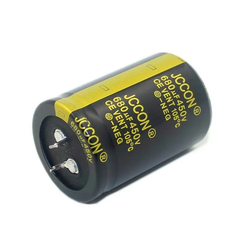 JCCON Thick-foot electrolytic capacitor 450v680uf volume 35x50 Inverter power