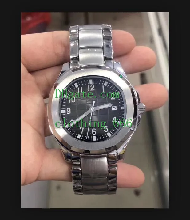 7 Stil Erkekler Aquanaut 5167 1a-001 Gradyan Kadran 40mm Otomatik Mekanik Kol saatleri Safir Çelik Tasarımcısı249m