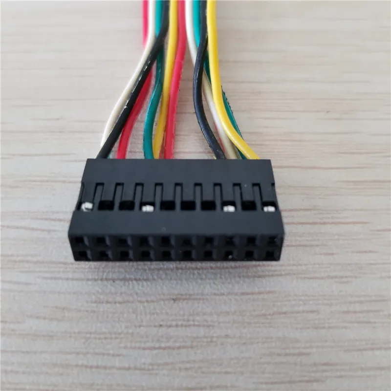 All-In-One PC DIY Host Lautsprecher / Reset Netzschalter / HDD LED Jumper Line Flachkabel Ersetzen Sie den Q-Stecker für ASUS Mainboard