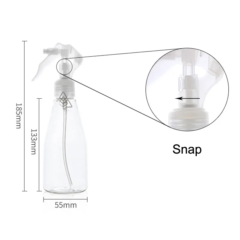 PET transparent 200ml Japanese small spray bottle ECHO watering flower disinfect alcohol spray pot separate