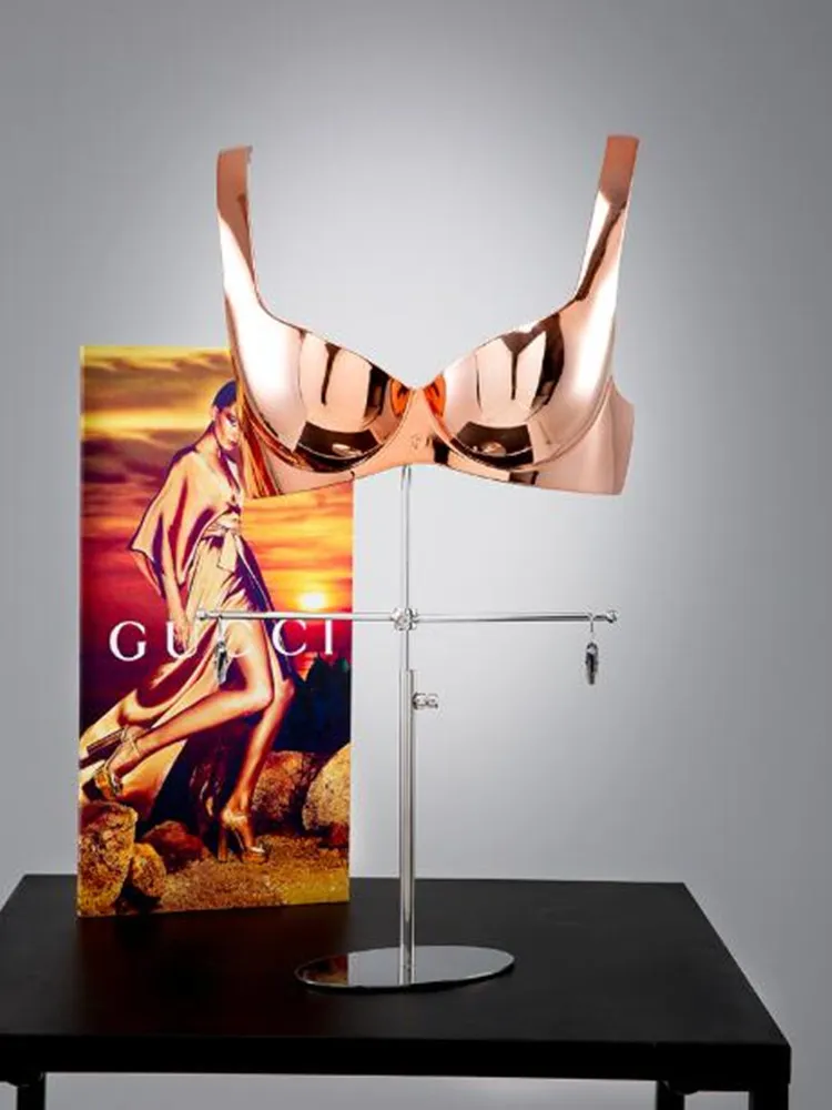 Mode 4Style Electricating Underwear Female Mannequin Model Display Rack Hanger Stor bröstet Fake Human Body Doll Sexig No Base X203E